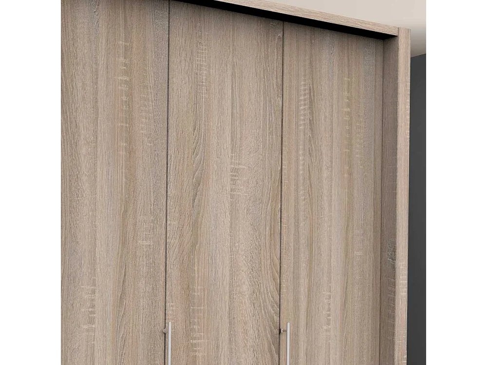Jugendkleiderschrank mit viel Stauraum Eiche Sägerau