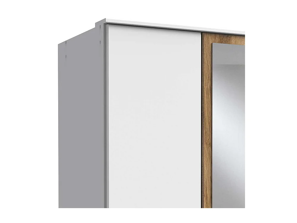 Drehtürenkleiderschrank mit Spiegel in modernem Design Made in Germany