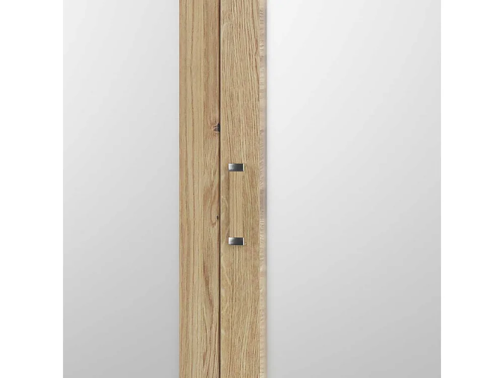 XXL Schlafzimmerkleiderschrank in Asteichefarben Spiegeltüren