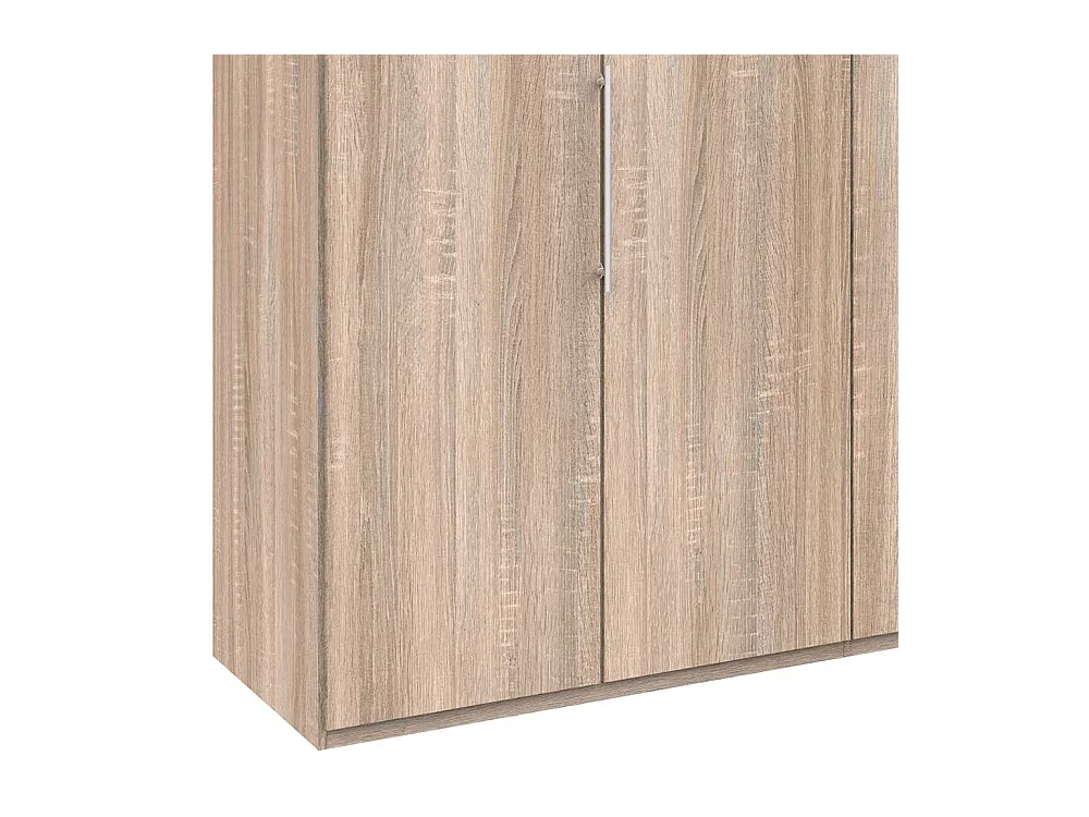 Schlafzimmerkleiderschrank in Eiche Sägerau Falttüren