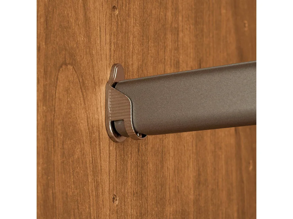 Drehtürenkleiderschrank Schlafzimmerkleiderschrank mit Spiegel teilmassiv