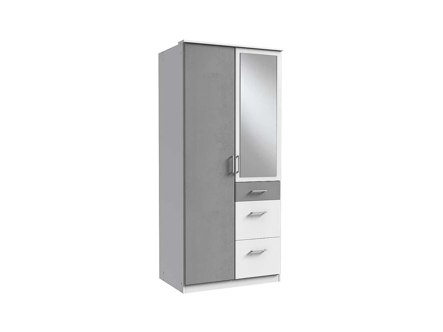 Jugendzimmer Schrank mit Spiegeltür modernem Design