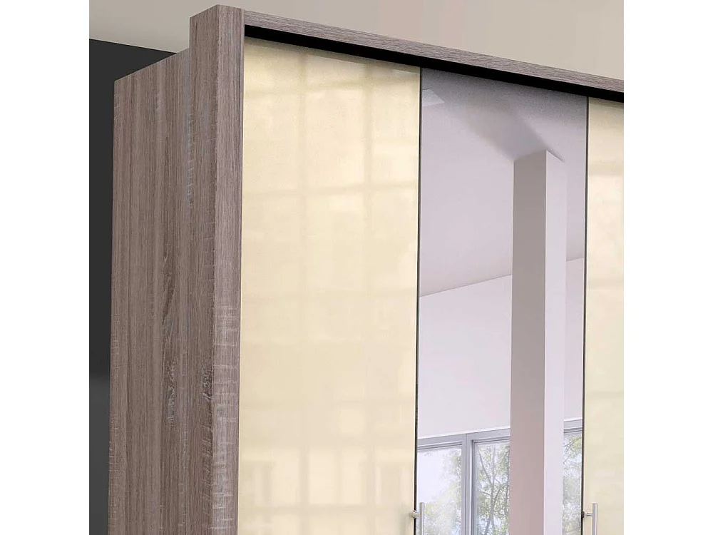 Jugendkleiderschrank 2 türig mit Spiegel modern