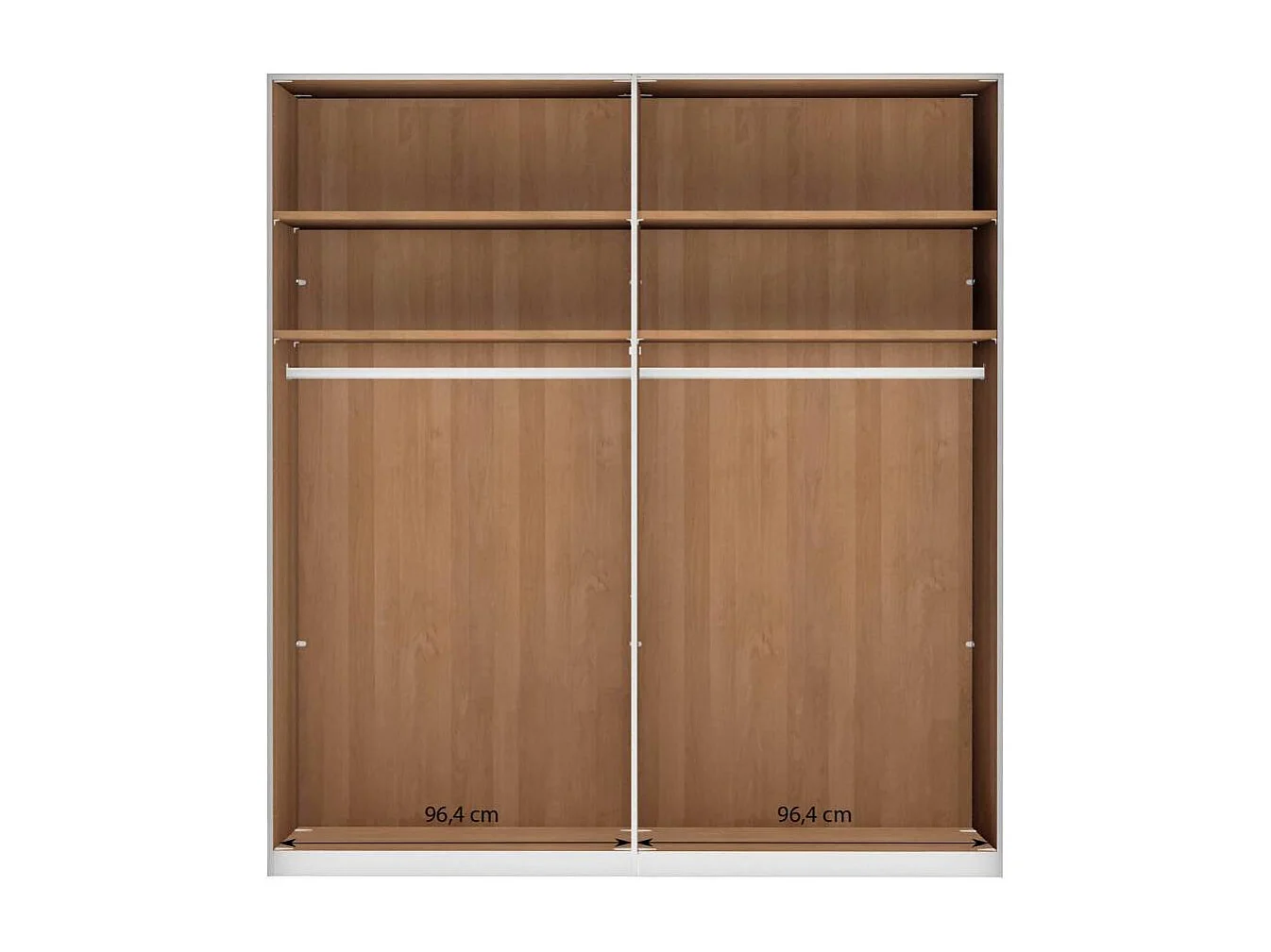 Holzkleiderschrank Drehtürenkleiderschrank Made in Germany in modernem Design