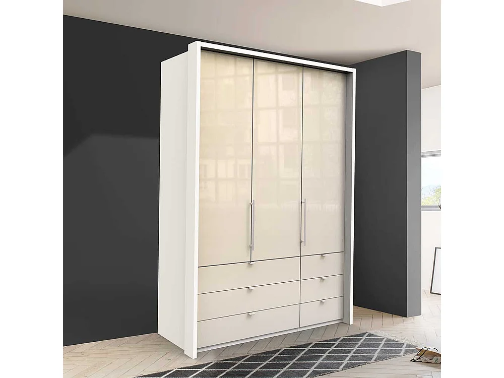 Schlafzimmerkleiderschrank mit Soft Close Falttüren