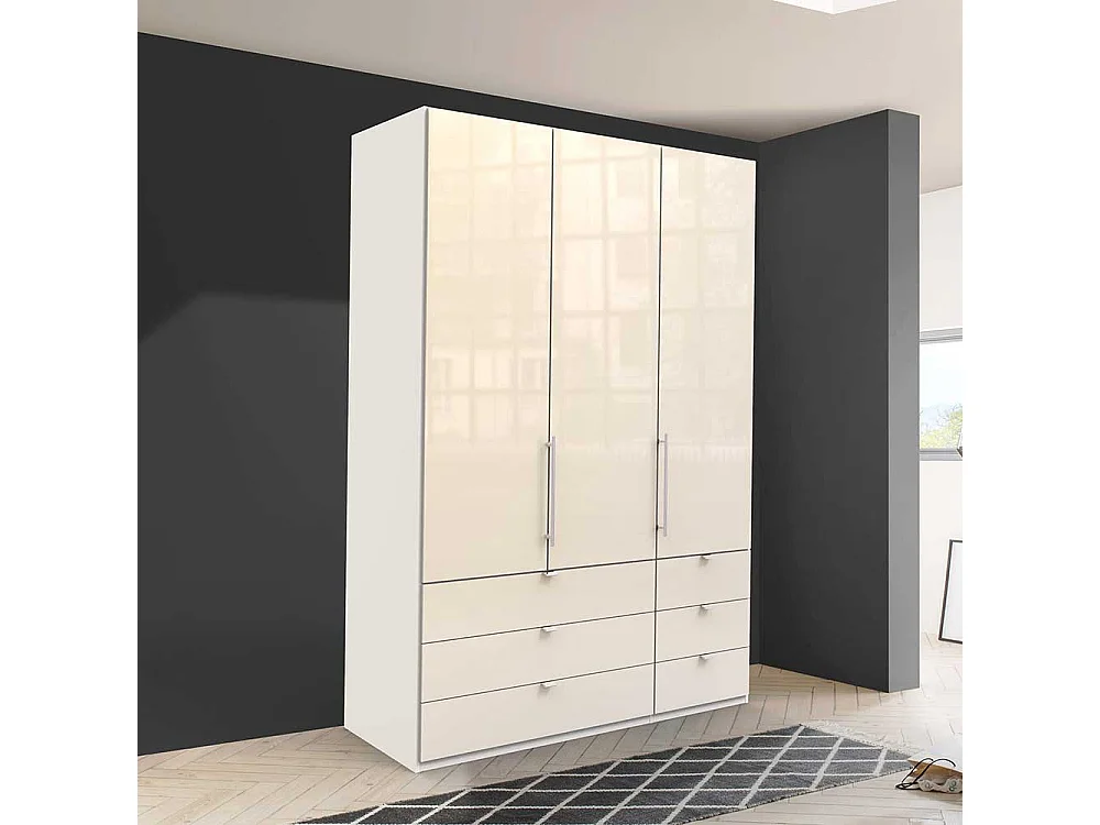 Schlafzimmerkleiderschrank mit Soft Close Falttüren