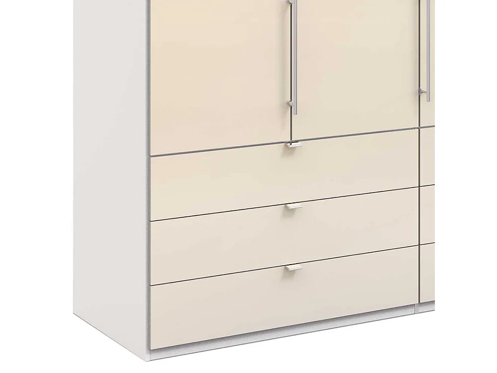 Schlafzimmerkleiderschrank mit Soft Close Falttüren