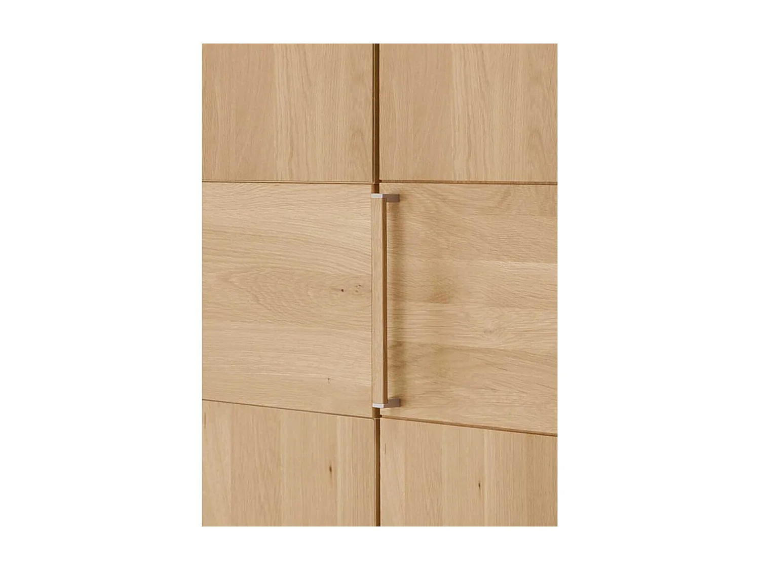 Holzschrank aus Eiche teilmassiv 3-türig