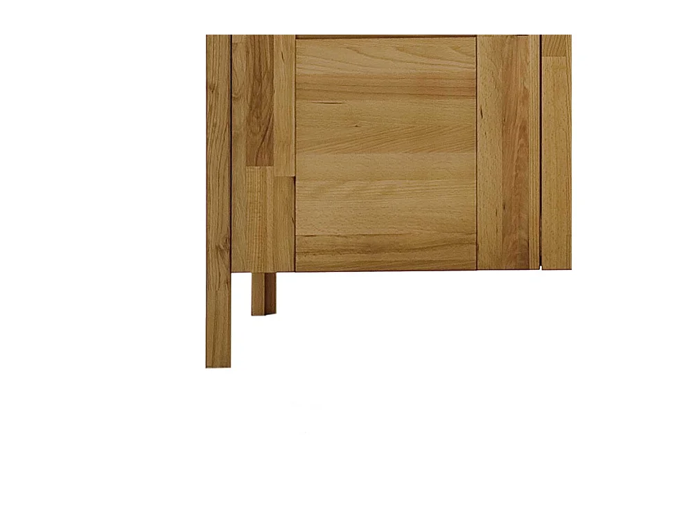 Massivholzschrank mit Drehtüren massiv