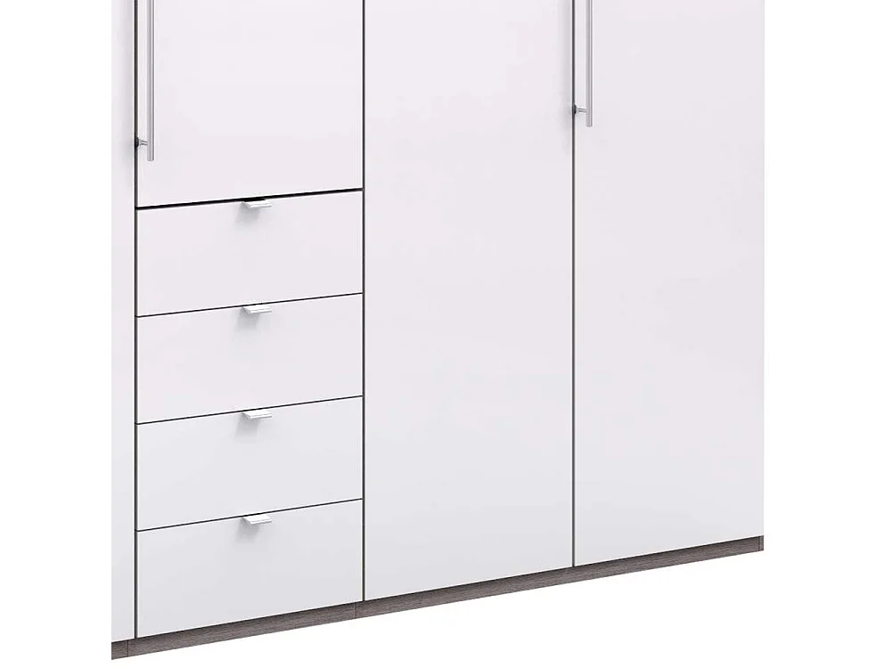 3 türiger Ankleideschrank mit vier Schubladen Made in Germany