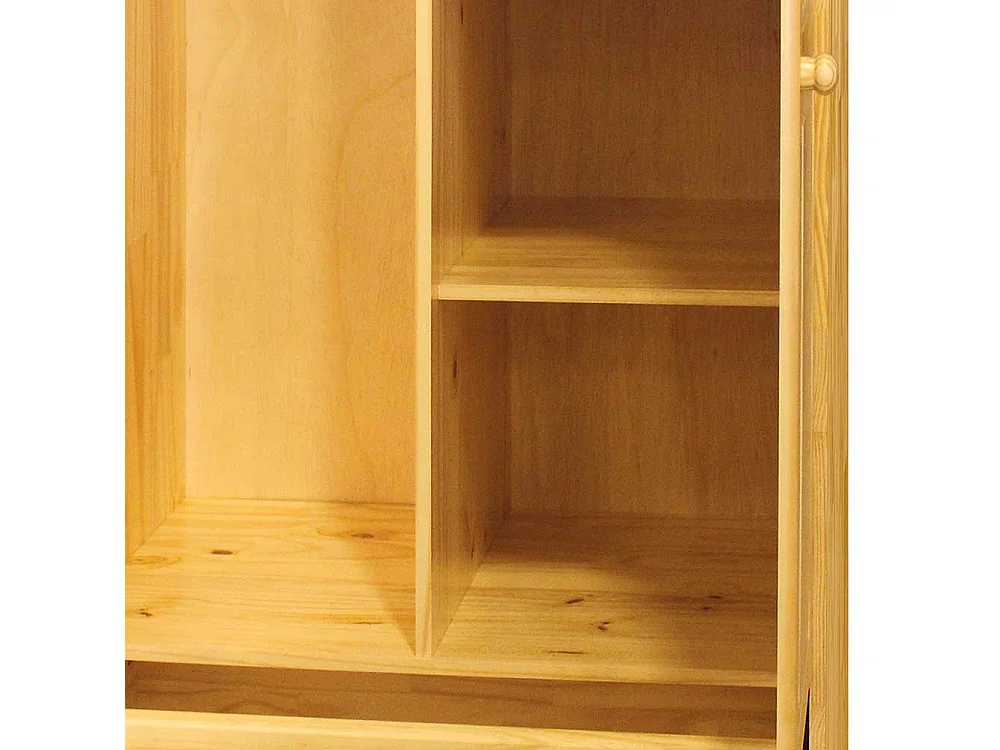 Massivholzschrank aus Kiefer lackiert Landhausstil