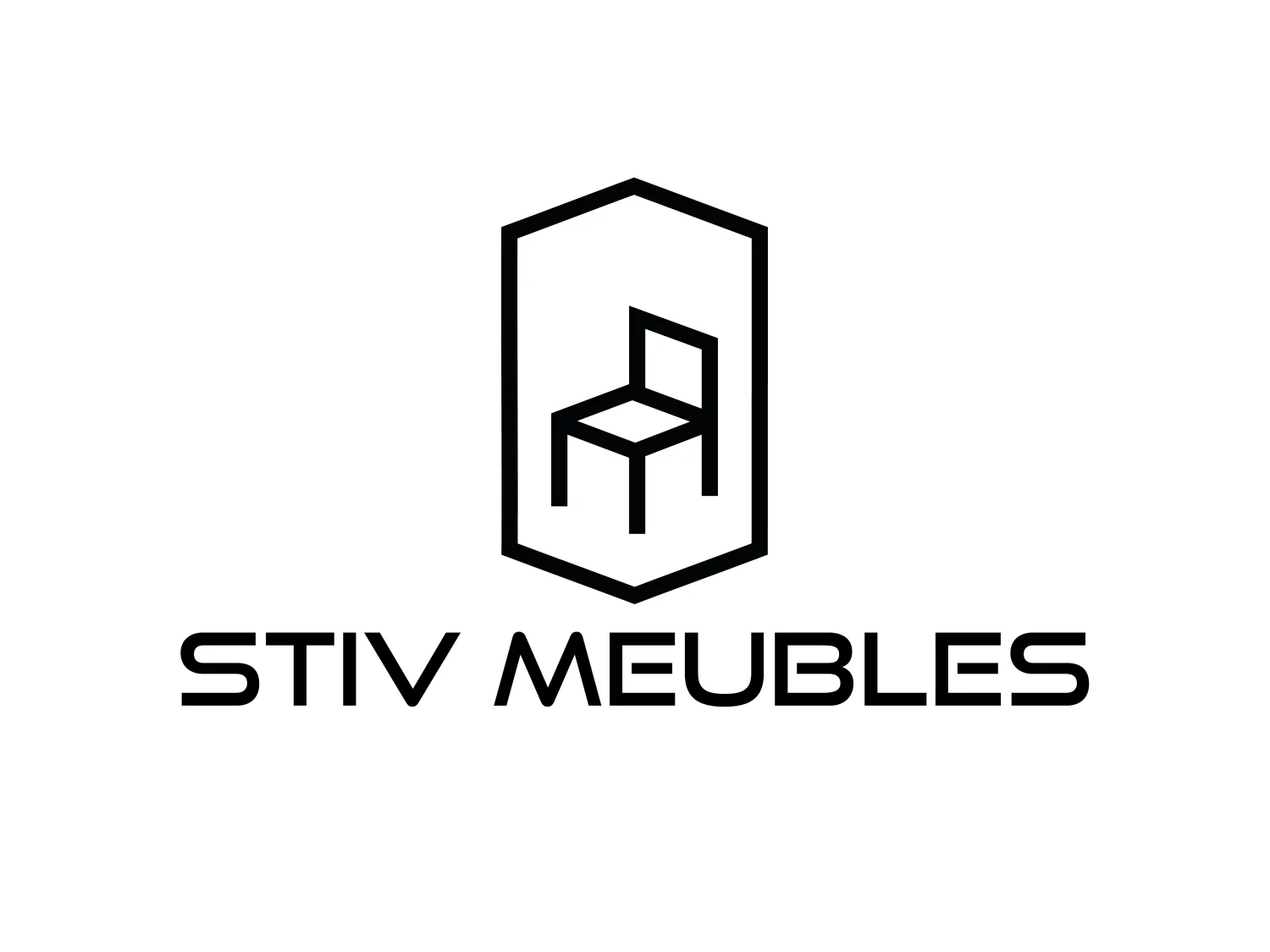 Grande commode 140cm  –  Noir + Chêne Wotan – Meuble de salon spacieux et moderne- TV loft