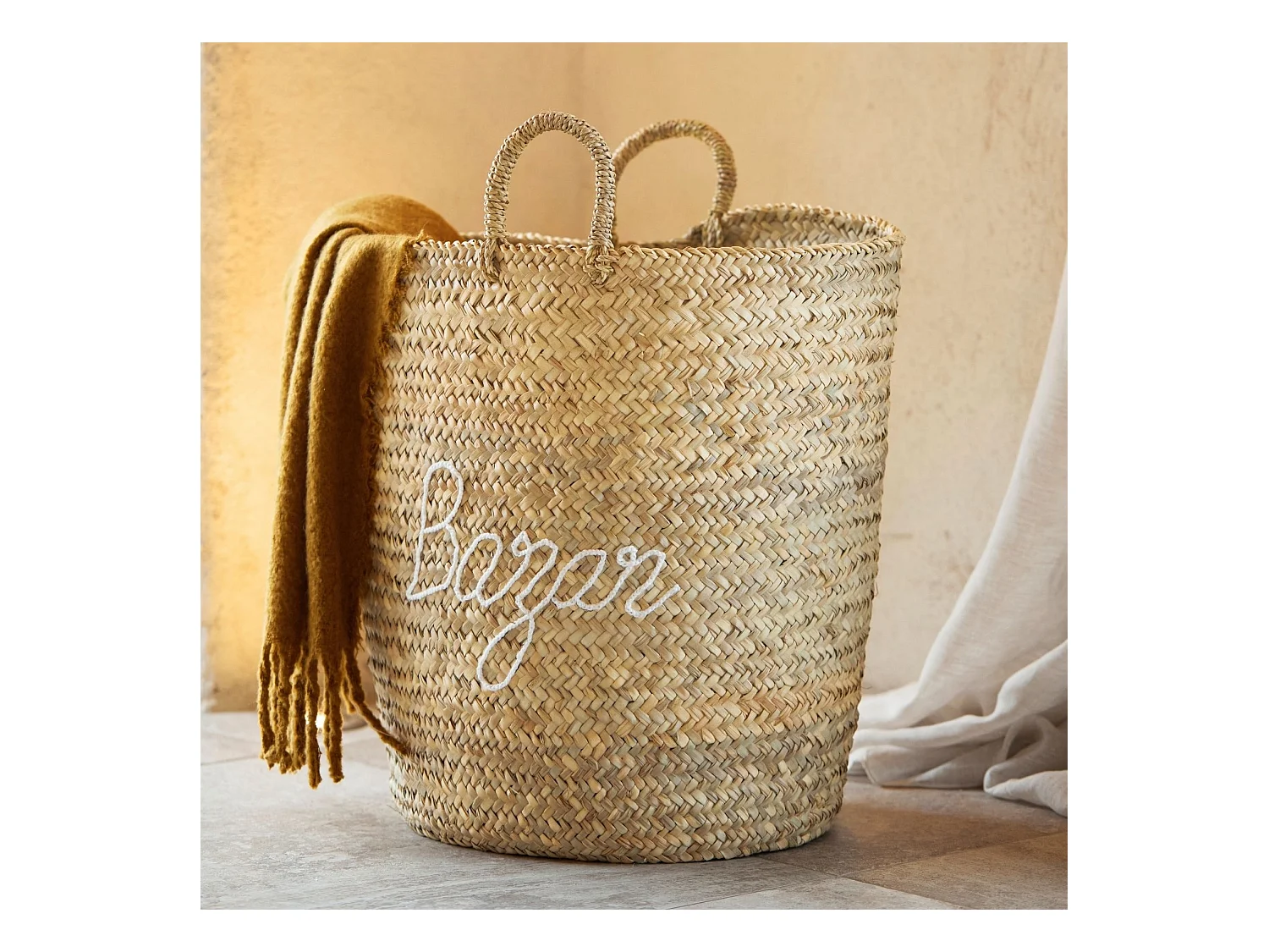 Gran cesta natural BAZAR XL