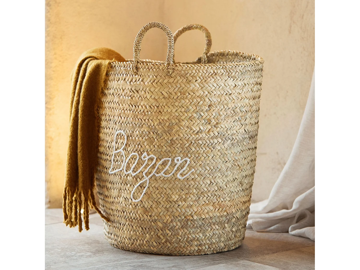 Gran cesta natural BAZAR XL