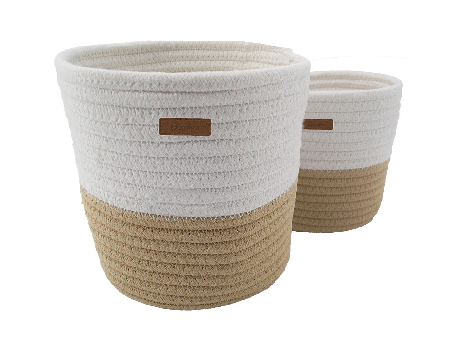 Lot de 2 panières de rangement pour bébé