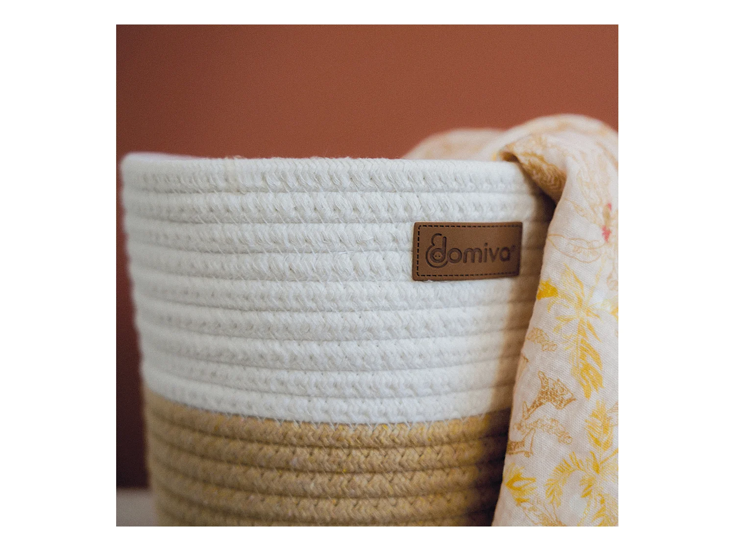 Lot de 2 panières de rangement pour bébé