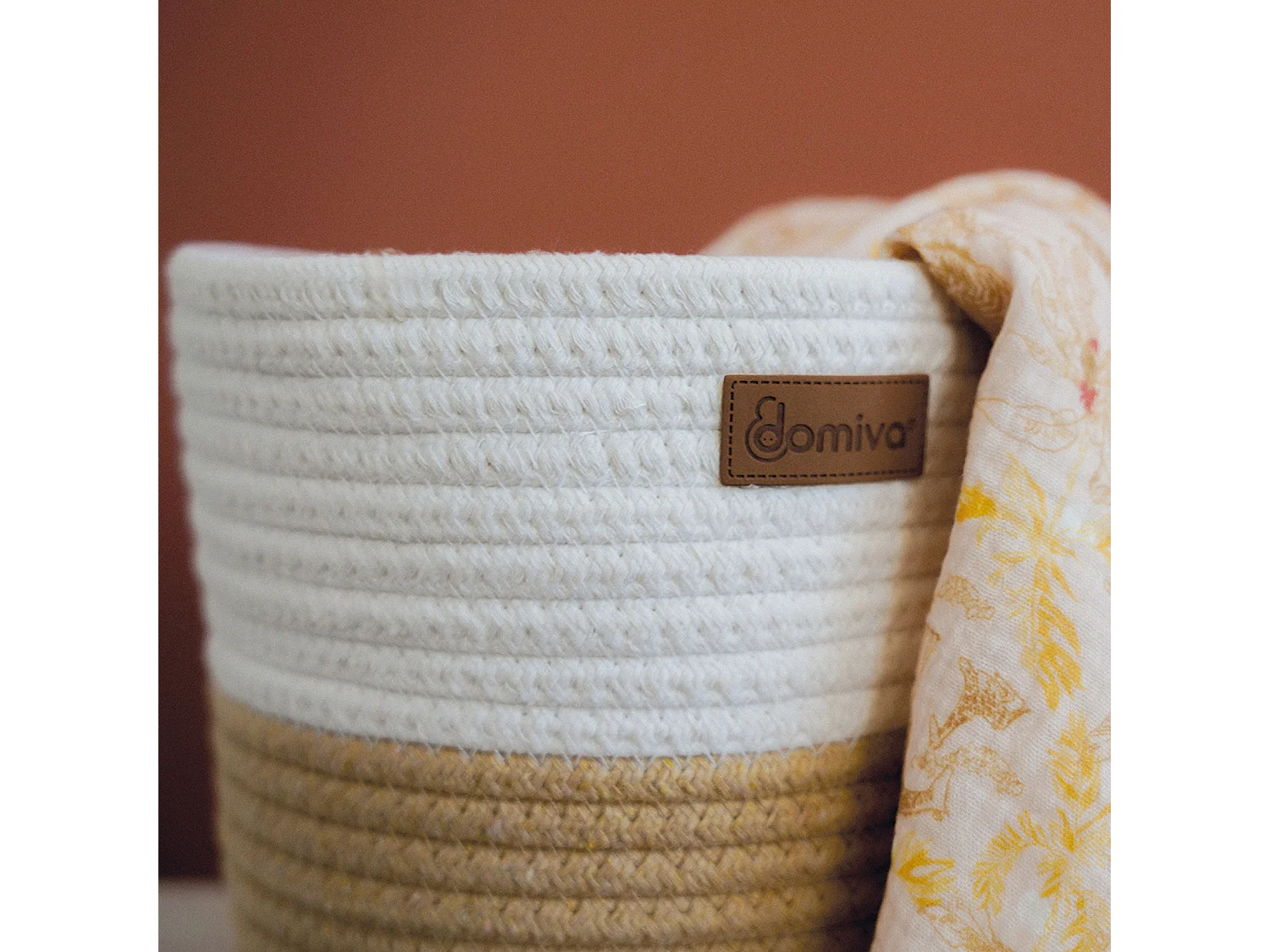 Lote de 2 cestas de almacenamiento para bebé