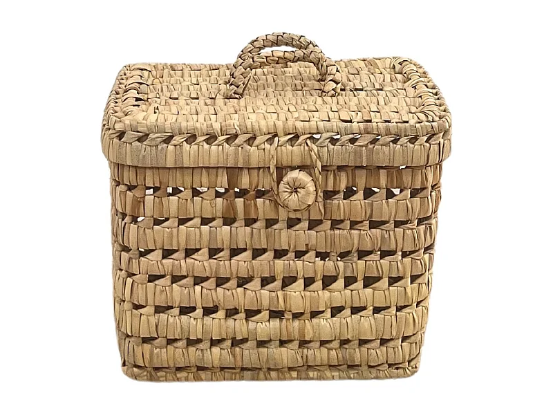 Cofre de almacenamiento de hoja de palma