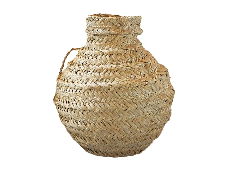 Gran cesta decorativa jarra