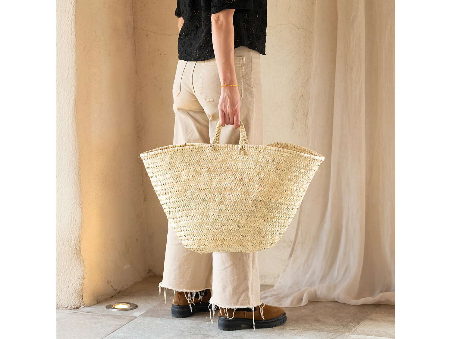 Cesta para el mercado Palm