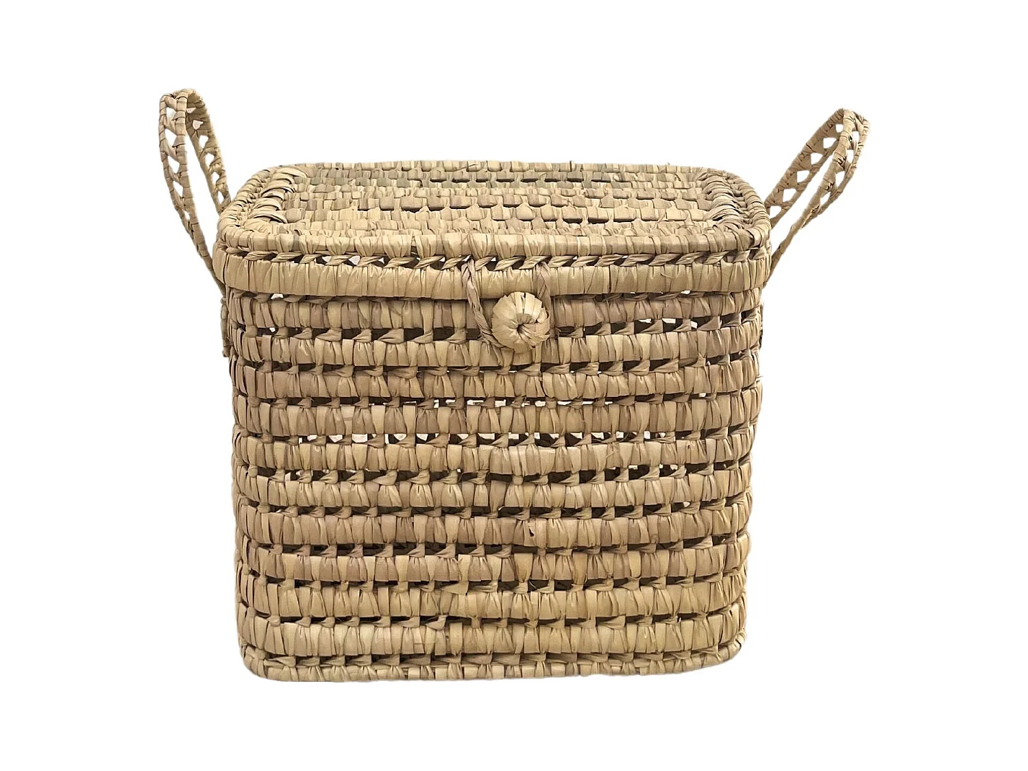 Malle de rangement feuille de palmier