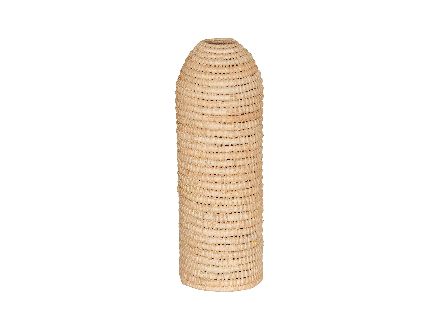 Cache bouteille en paille