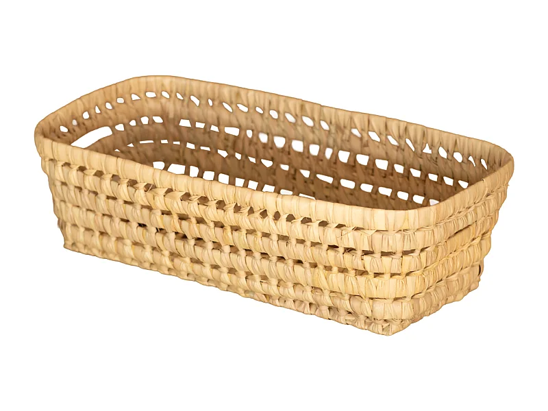 Cesta para pan de hojas de palma