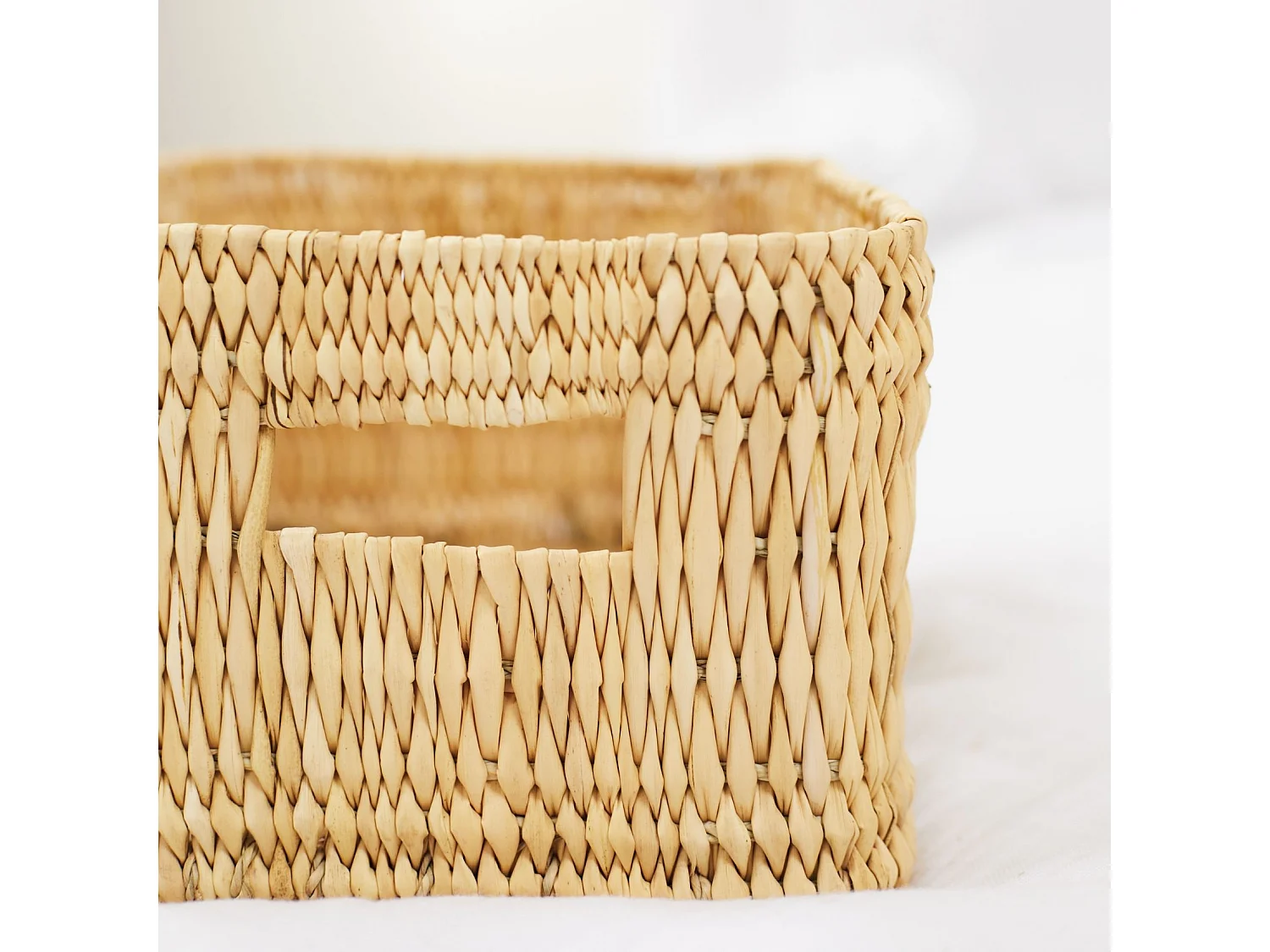 Panier de rangement rectangle Hassira