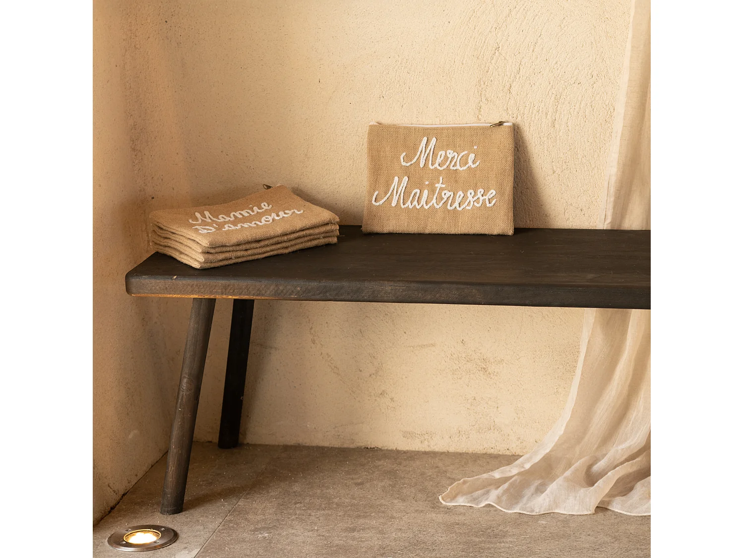 Bolsa de yute "Gracias seño"