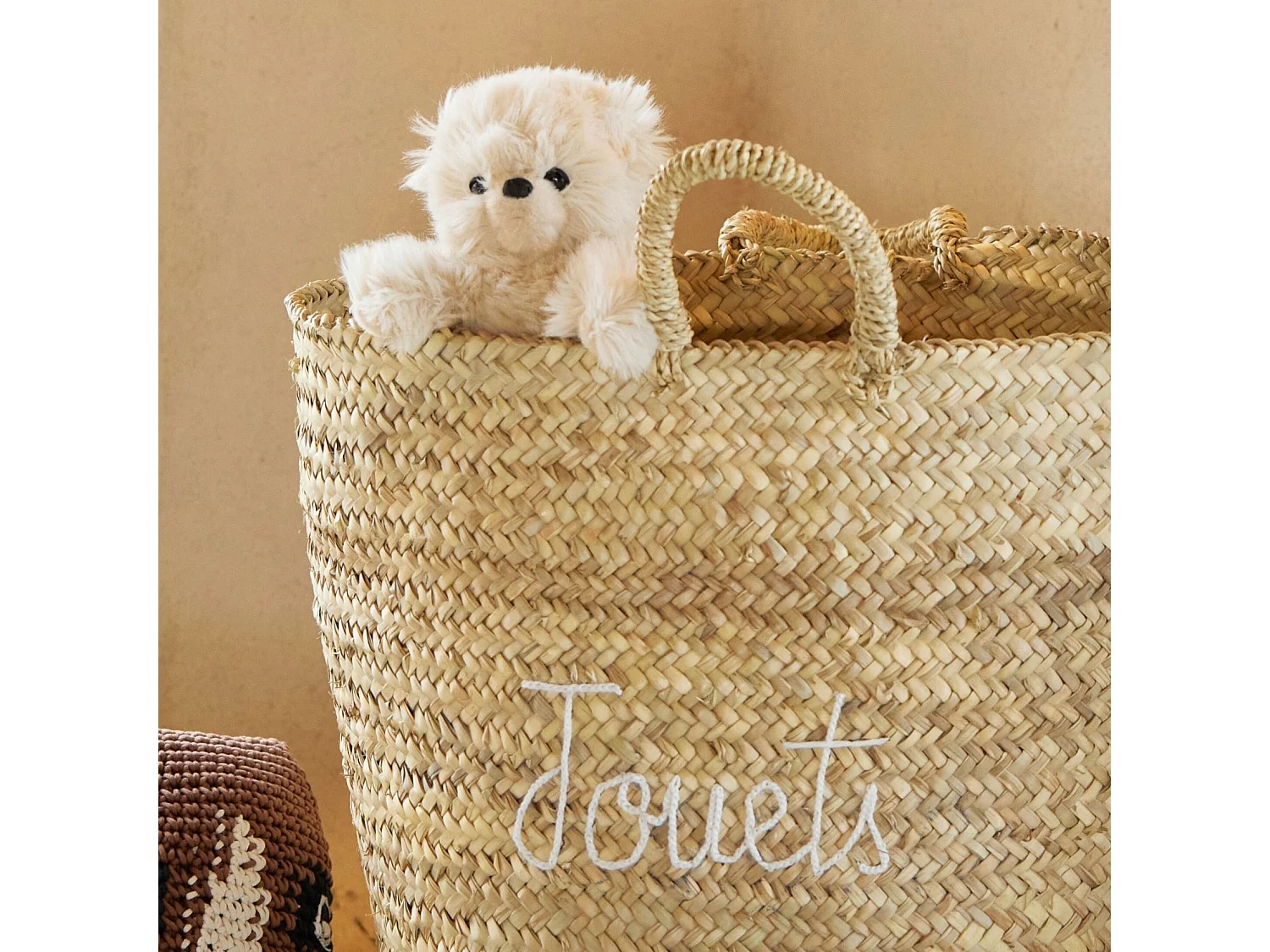 Grand panier naturel JOUETS XL