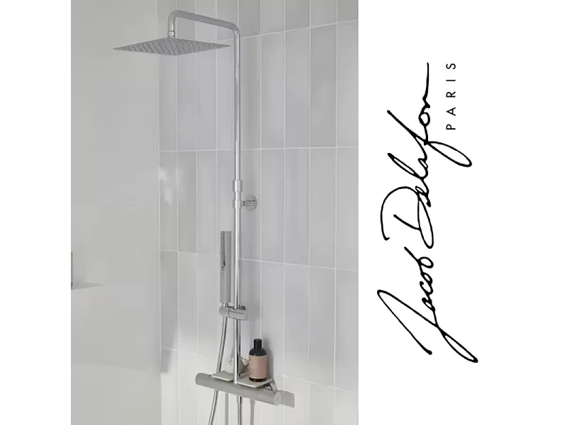 Colonne de douche thermostatique JACOB DELAFON Métro