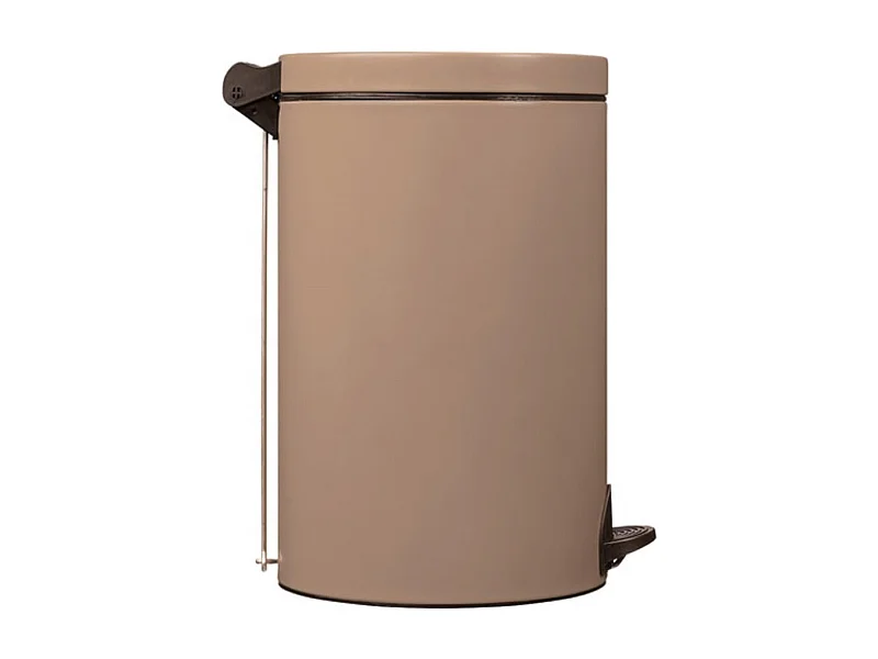 Rossignol Poubelle à pédale 20 l marron - 90248