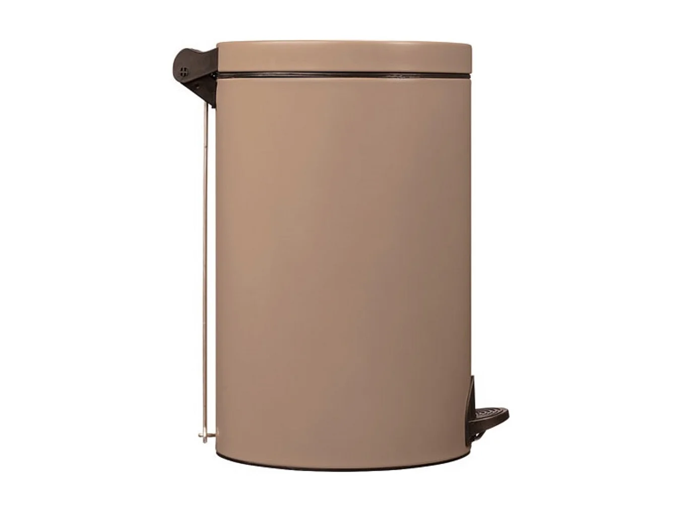 Rossignol Poubelle à pédale 20 l marron - 90248