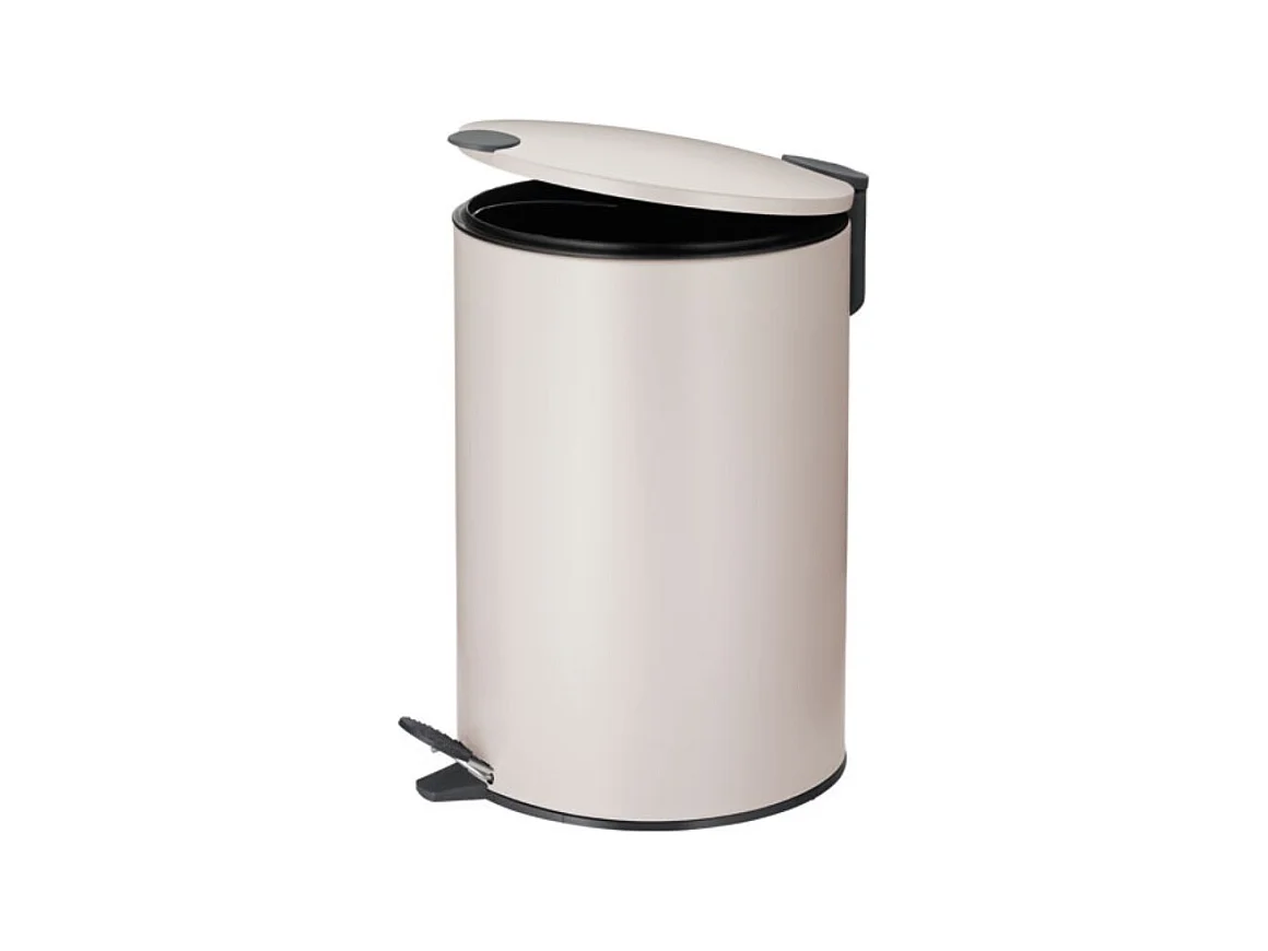 Kela Line Poubelle à pédale 12l beige - 10644