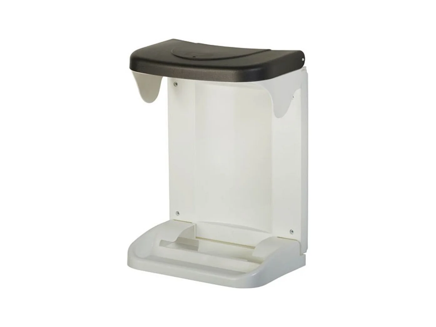 Rossignol Poubelle de placard 10l blanc/gris - 91195