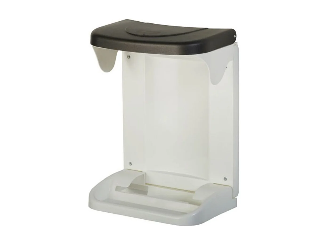 Rossignol Poubelle de placard 10l blanc/gris - 91195