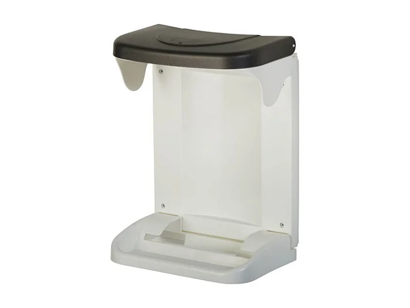 Rossignol Poubelle de placard 10l blanc/gris - 91195