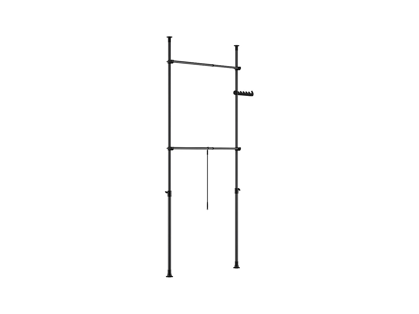 Armoire métallique grise anthracite avec miroir et portes coulissantes