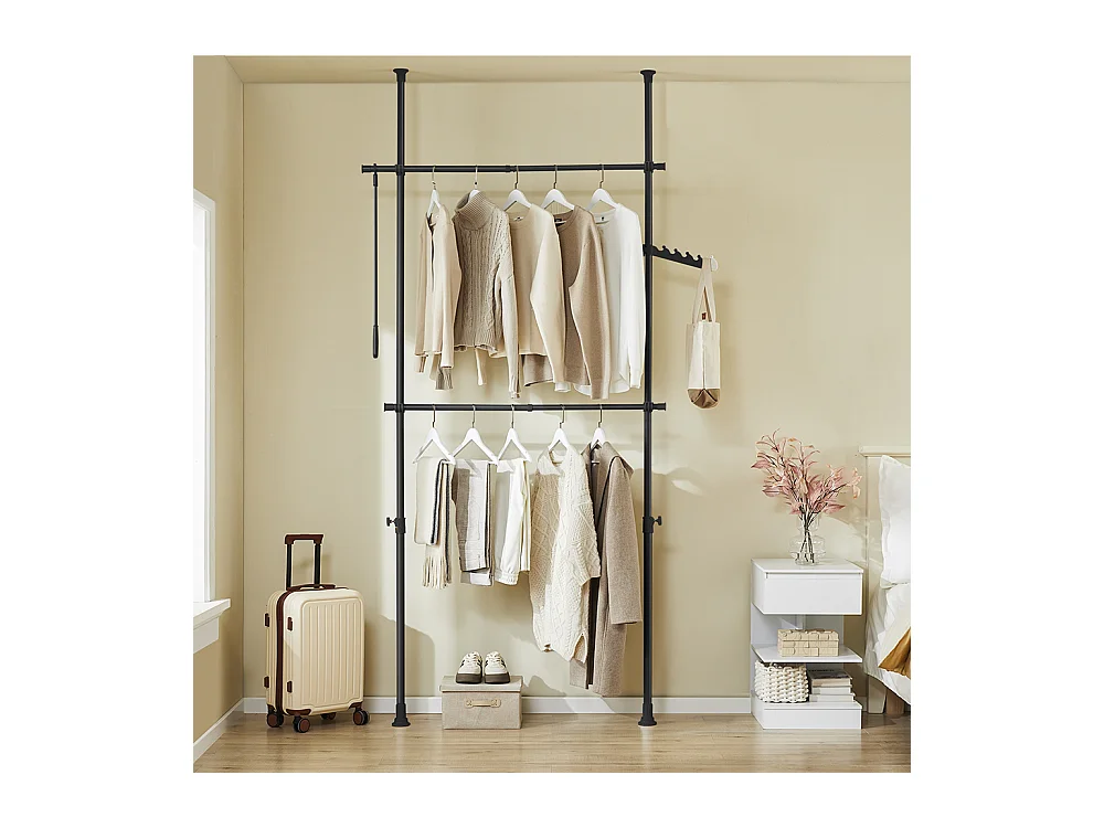 Armoire métallique grise anthracite avec miroir et portes coulissantes