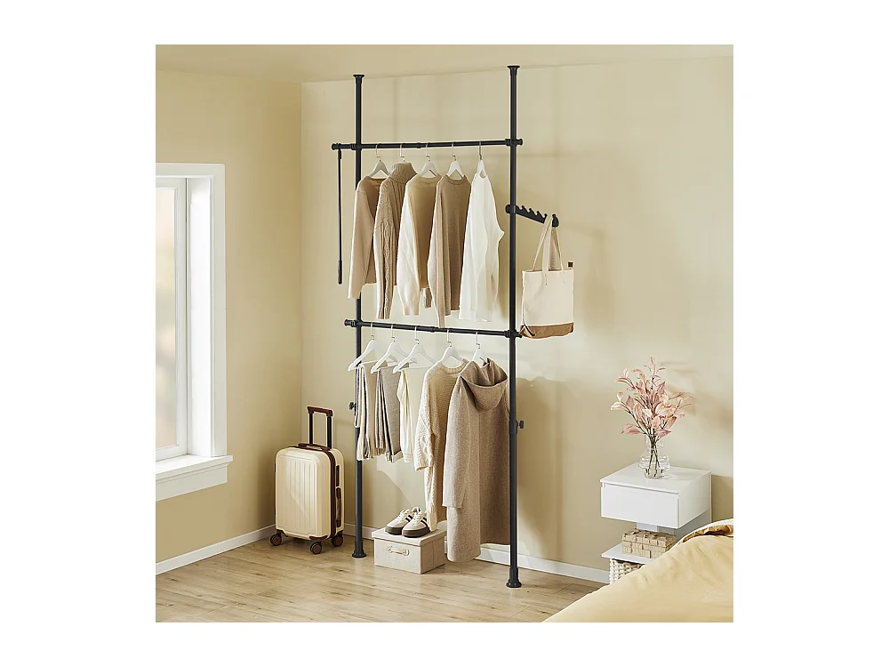 Armoire métallique grise anthracite avec miroir et portes coulissantes