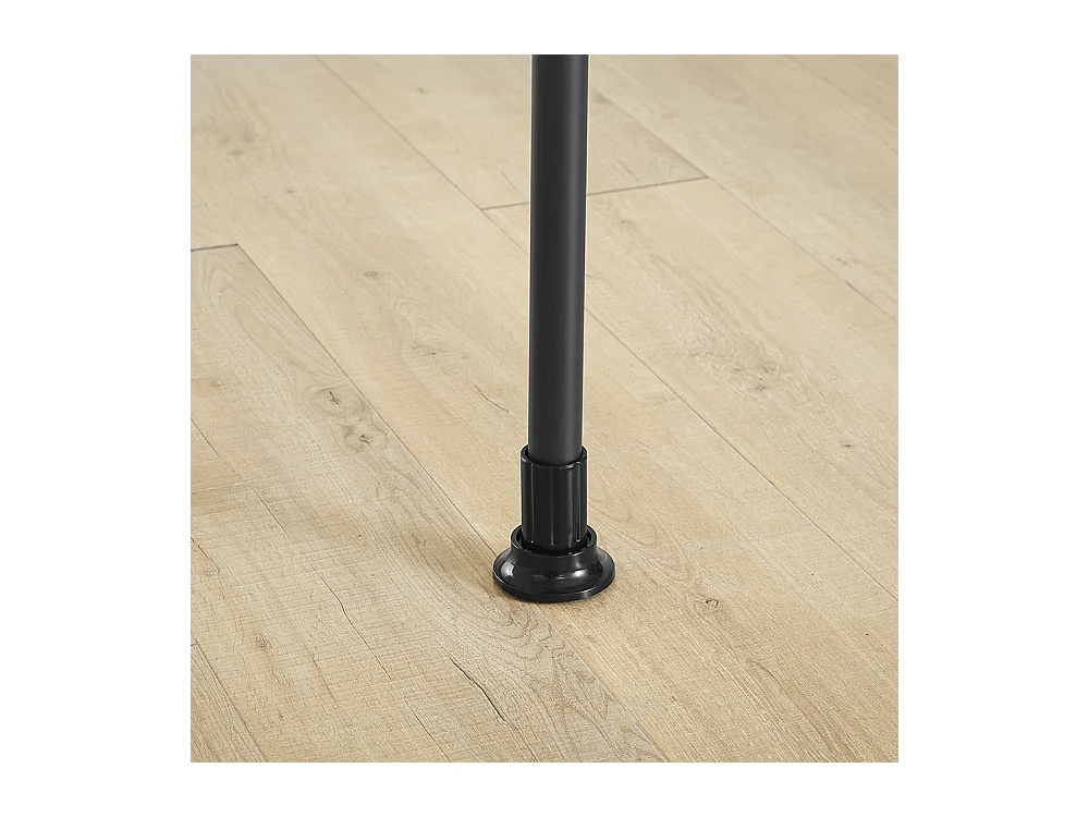 Armoire métallique grise anthracite avec miroir et portes coulissantes