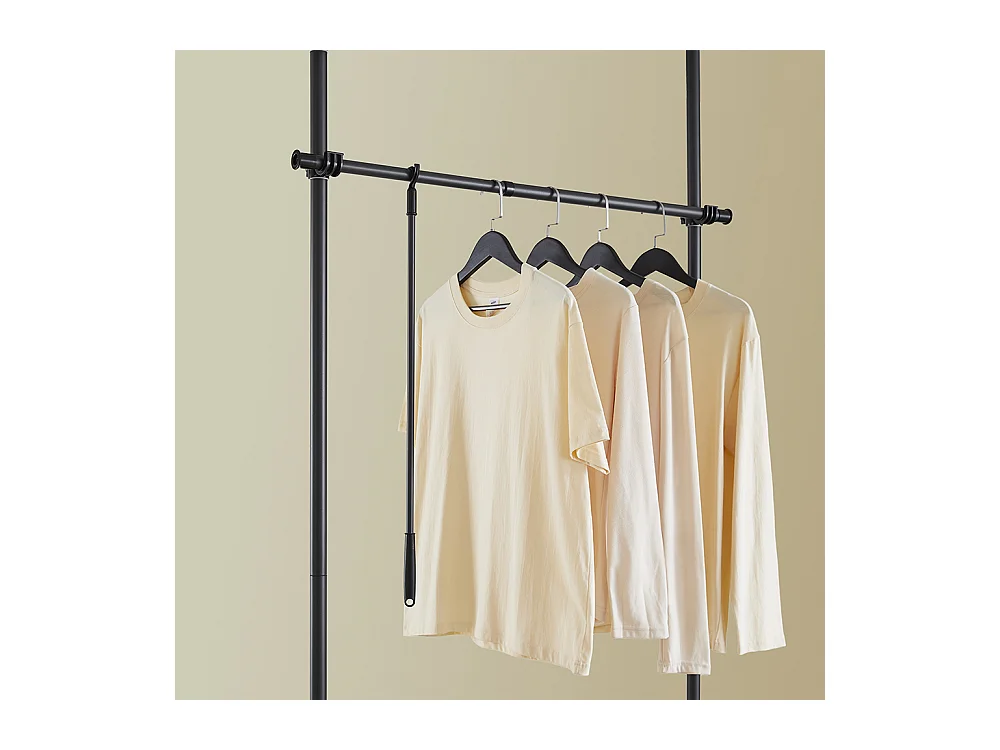 Armoire métallique grise anthracite avec miroir et portes coulissantes