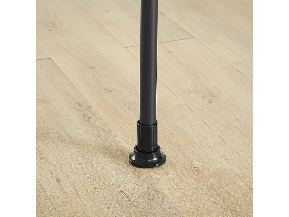 Armoire métallique grise anthracite avec miroir et portes coulissantes