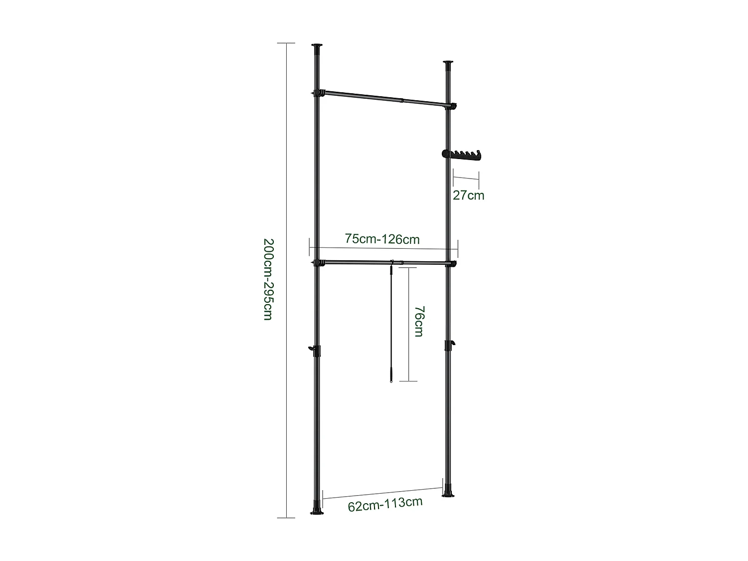 Armoire métallique grise anthracite avec miroir et portes coulissantes