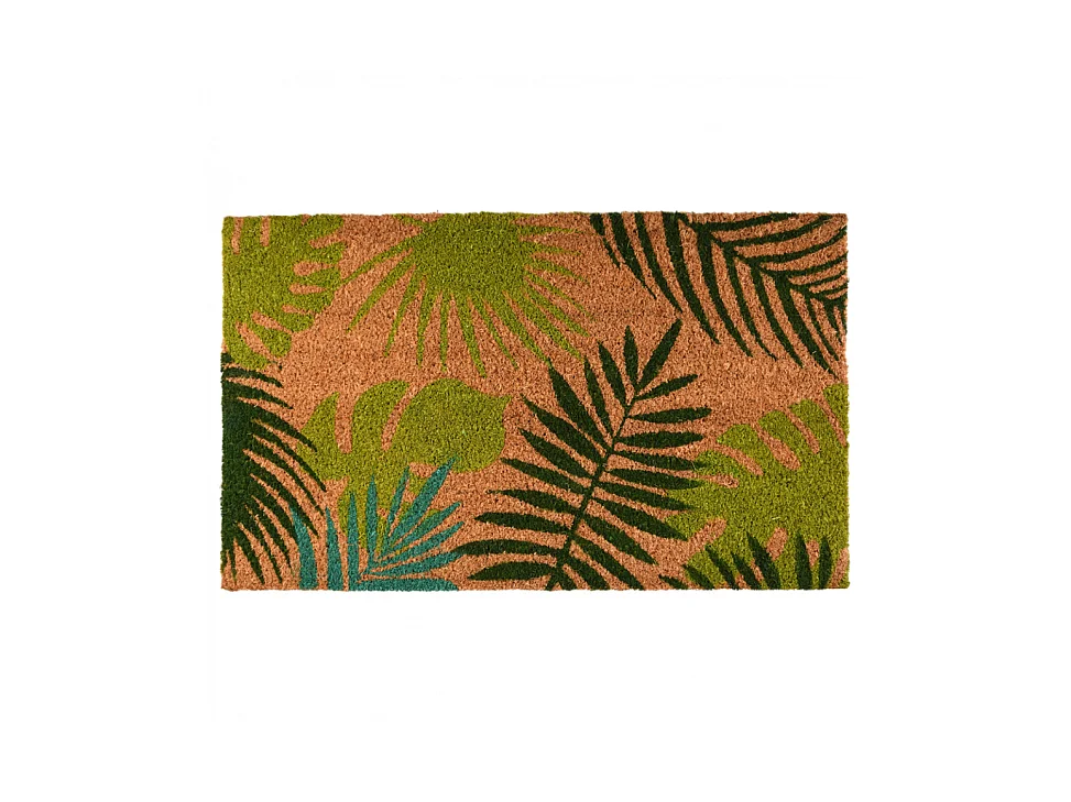 Paillasson en fibres de coco - L 45 x l 75 cm - Tropical