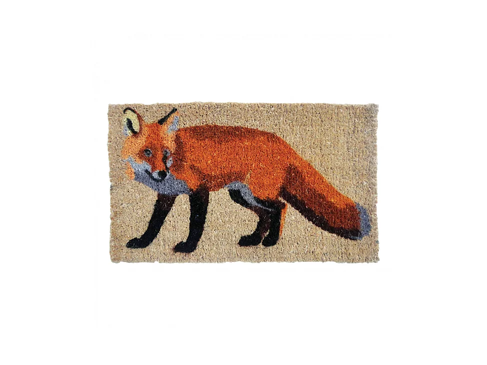 Paillasson en fibres de coco - L 45 x l 75 x H 2,8 cm - Renard