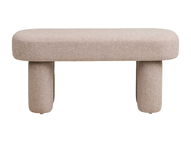 Weston - Banc en tissu L95cm - Beige