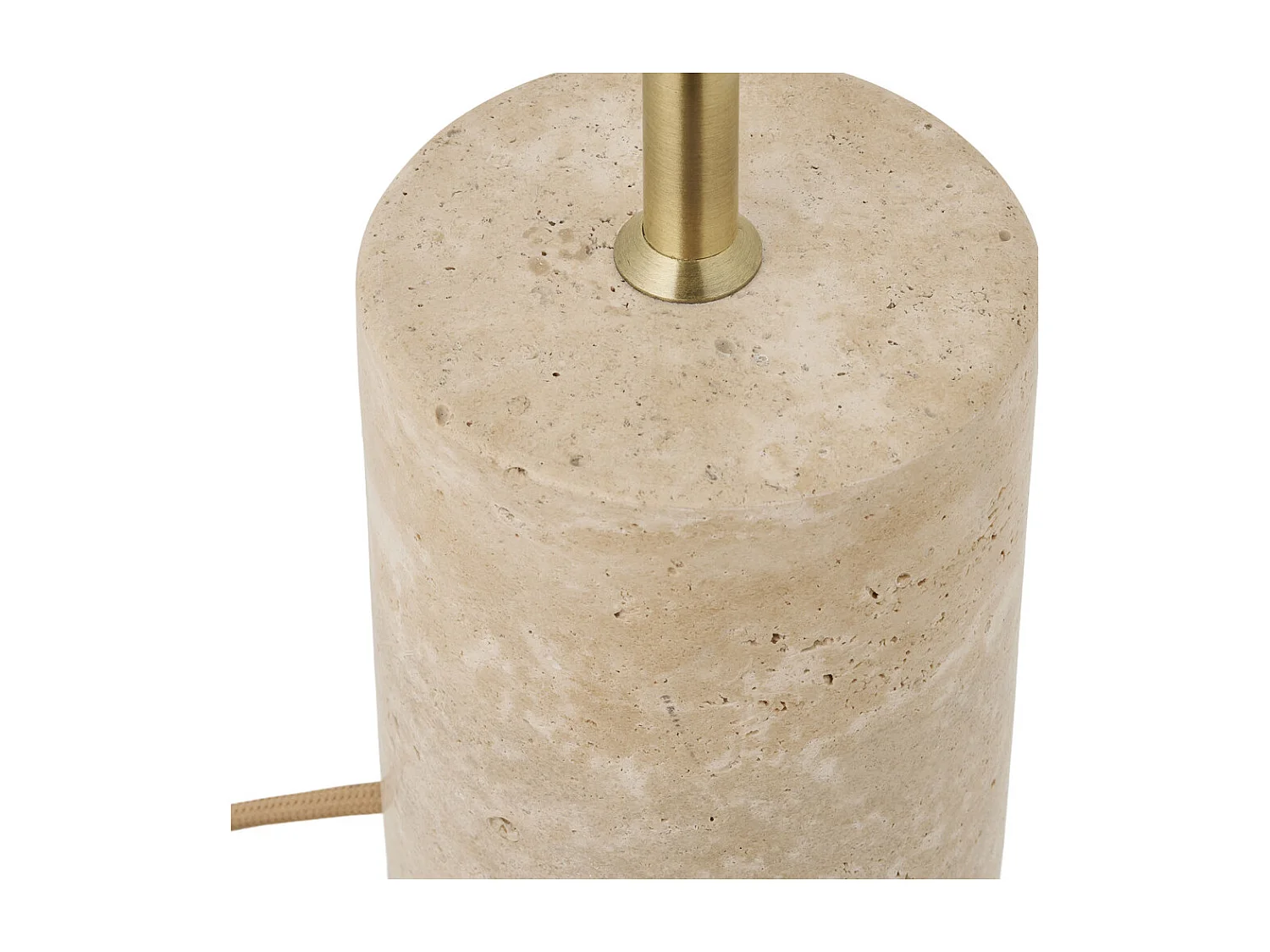 Lampe de table SHEFFIELD – Lampe à poser en marbre et acier