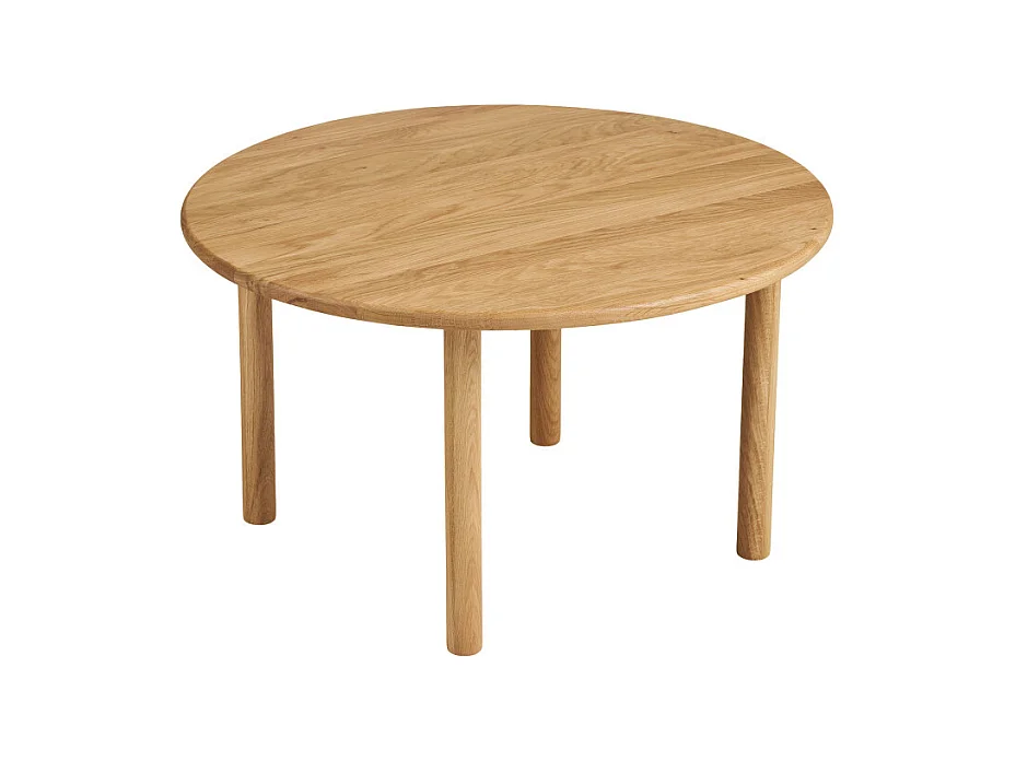 Iselin Couchtisch Ø70cm Eiche.