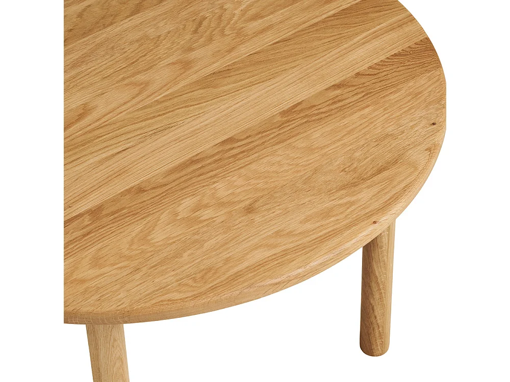 Iselin salontafel Ø70cm eiken.